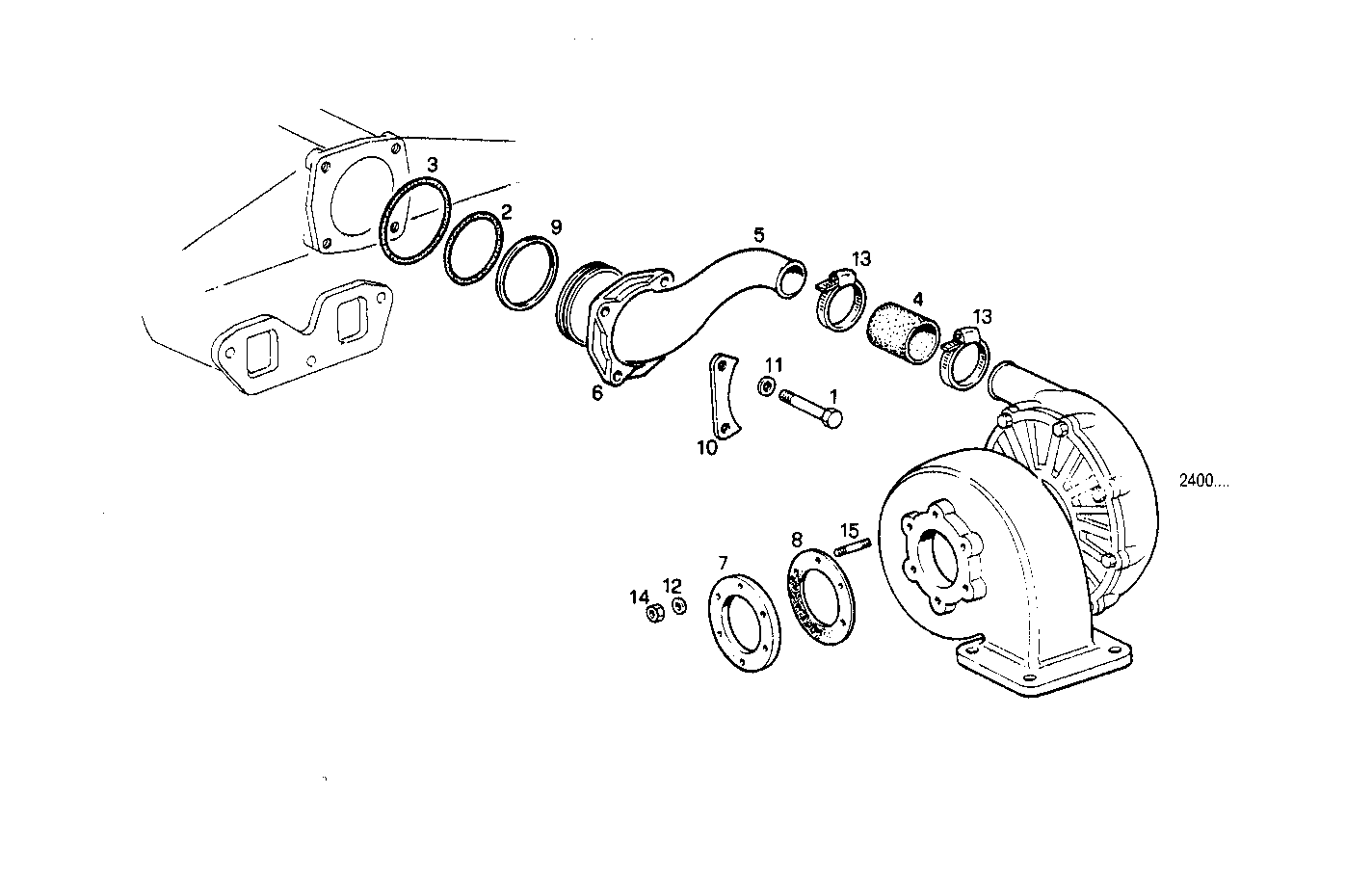 SUPERCHARGING LINES - 8061SRi10.05 8061SRi10 parts diagram