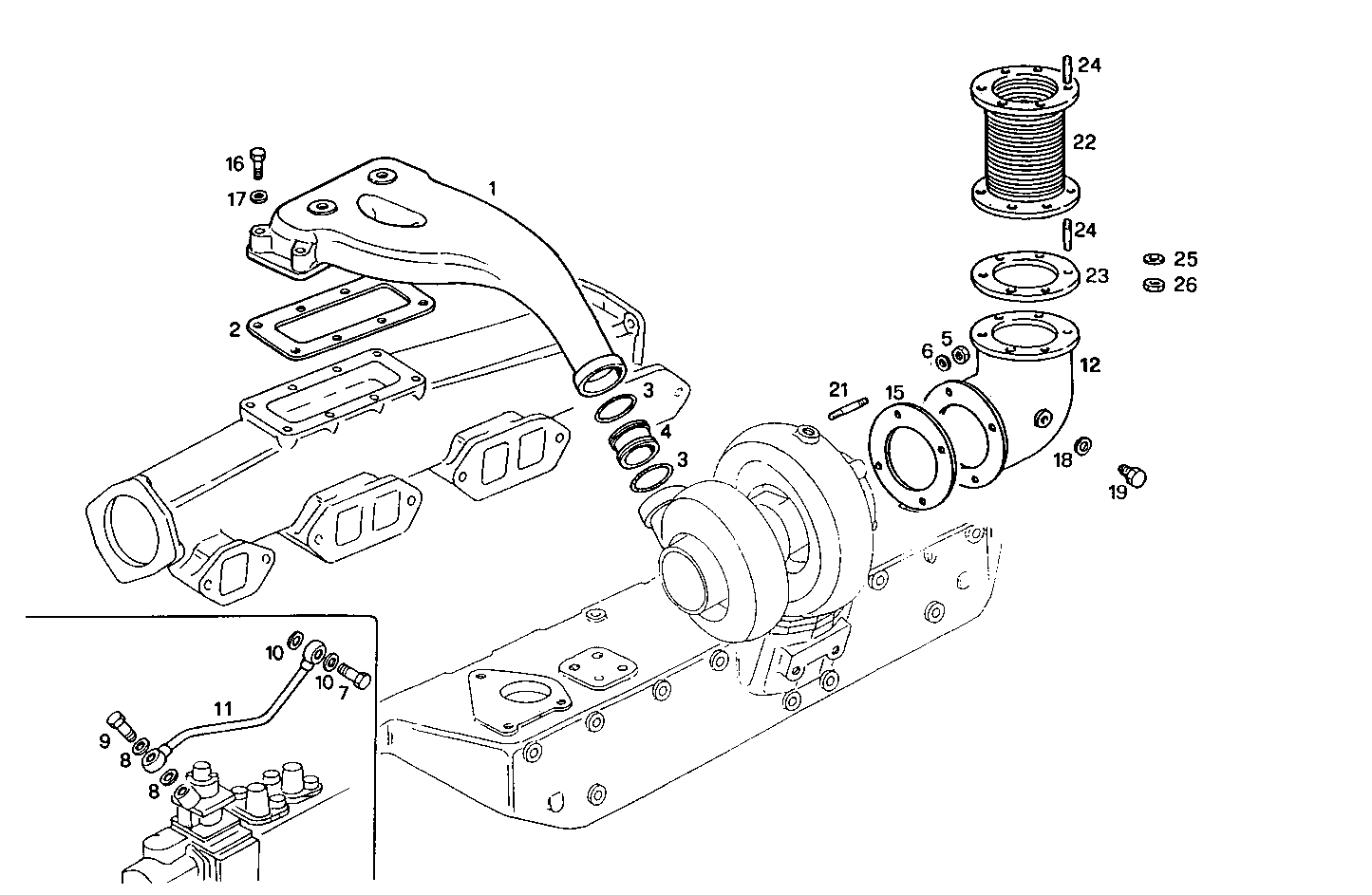 SUPERCHARGING LINES - 8361SRM40.40 8361SRM40 parts diagram