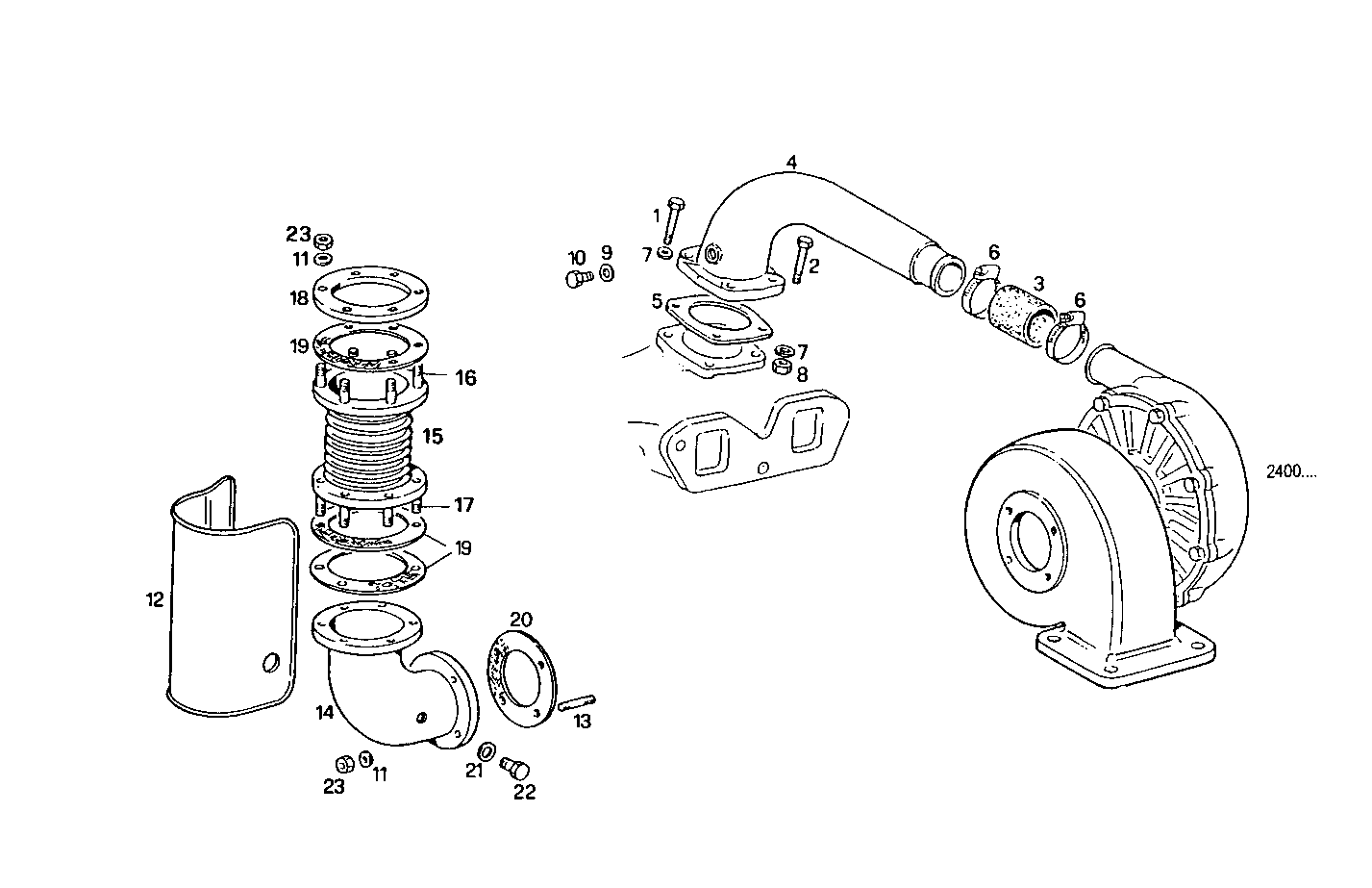 SUPERCHARGING LINES - 8061Si06.05A552 8061Si06 parts diagram