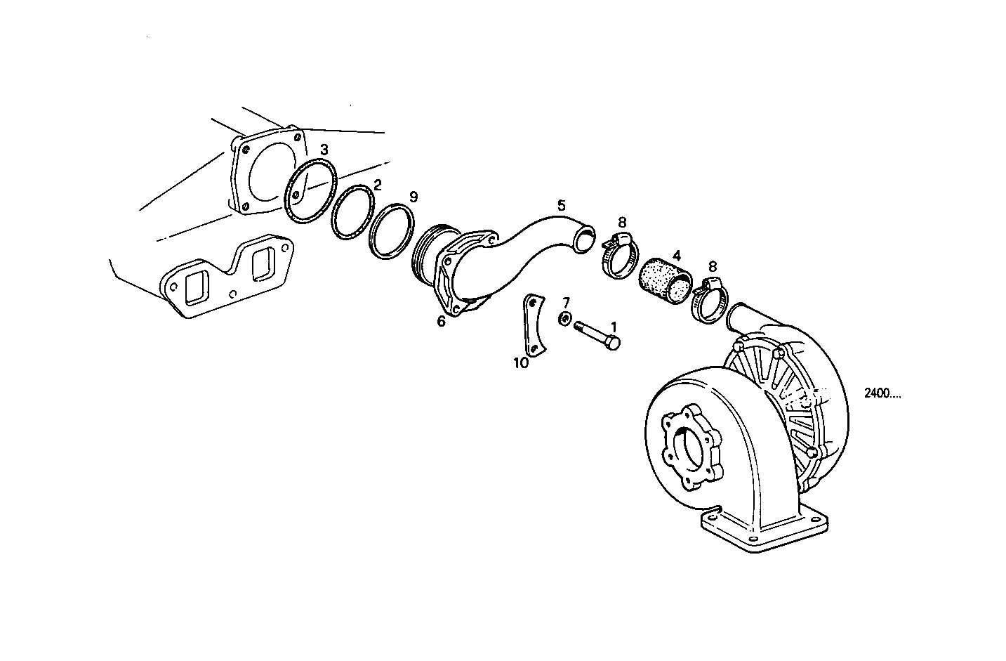 SUPERCHARGING LINES - 8065SRE10.00A002 8065SRE10 parts diagram