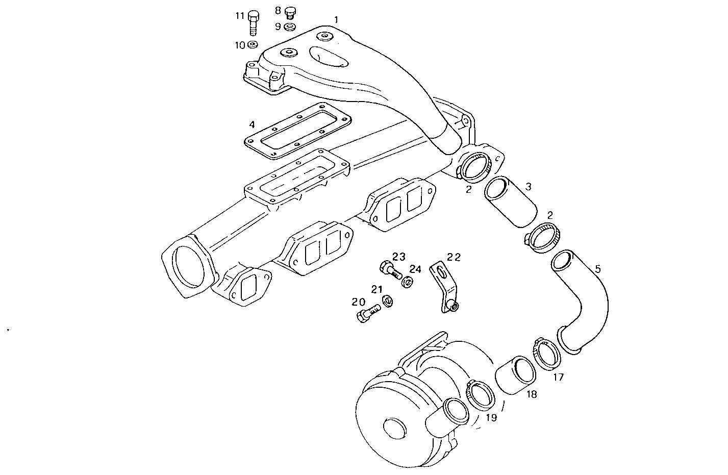 SUPERCHARGING LINES - 8361SRE11.00A001 8361SRE11 parts diagram