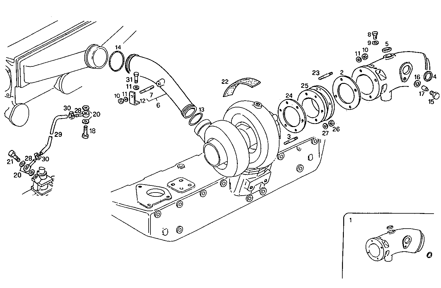 SUPERCHARGING LINES - 8361SRM40.01 8361SRM40 parts diagram
