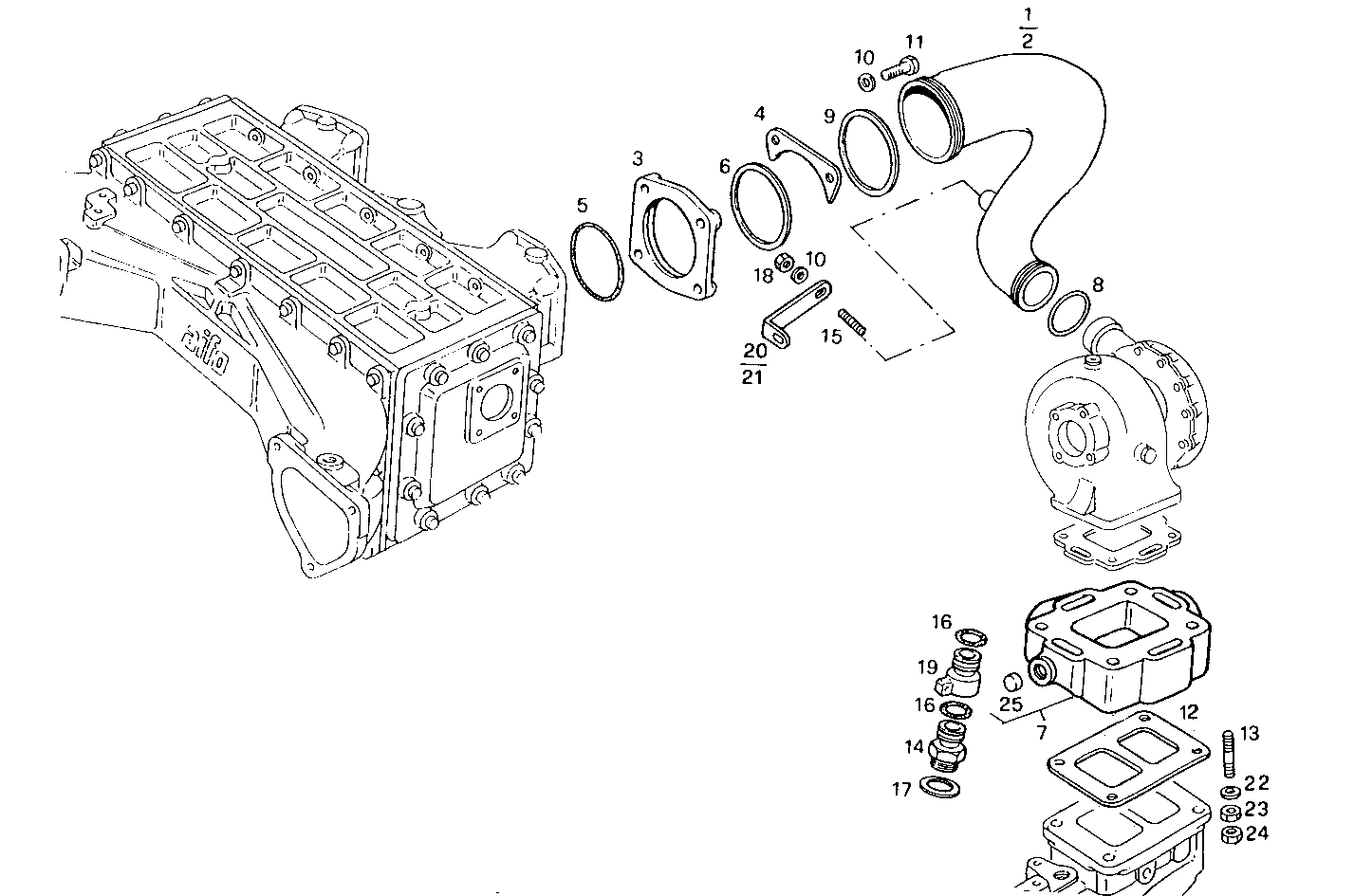 SUPERCHARGING LINES parts diagram