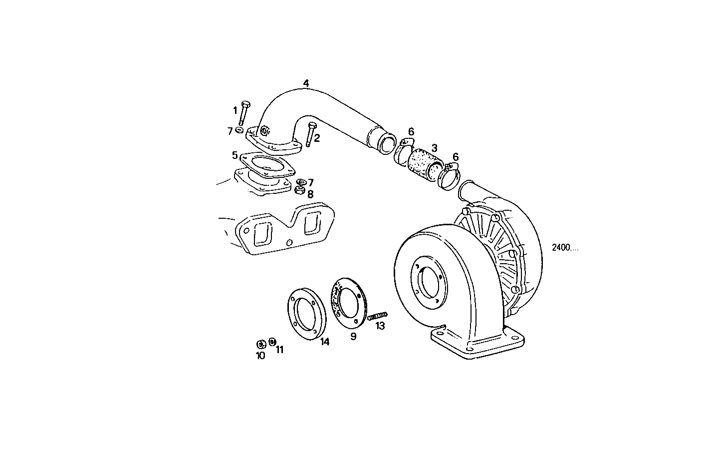 SUPERCHARGING LINES - 8061Si40.00 8061Si40 parts diagram