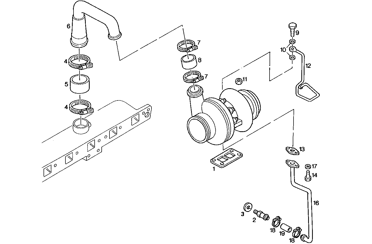 SUPERCHARGING LINES - 7675SU00.00 7675SU00 parts diagram