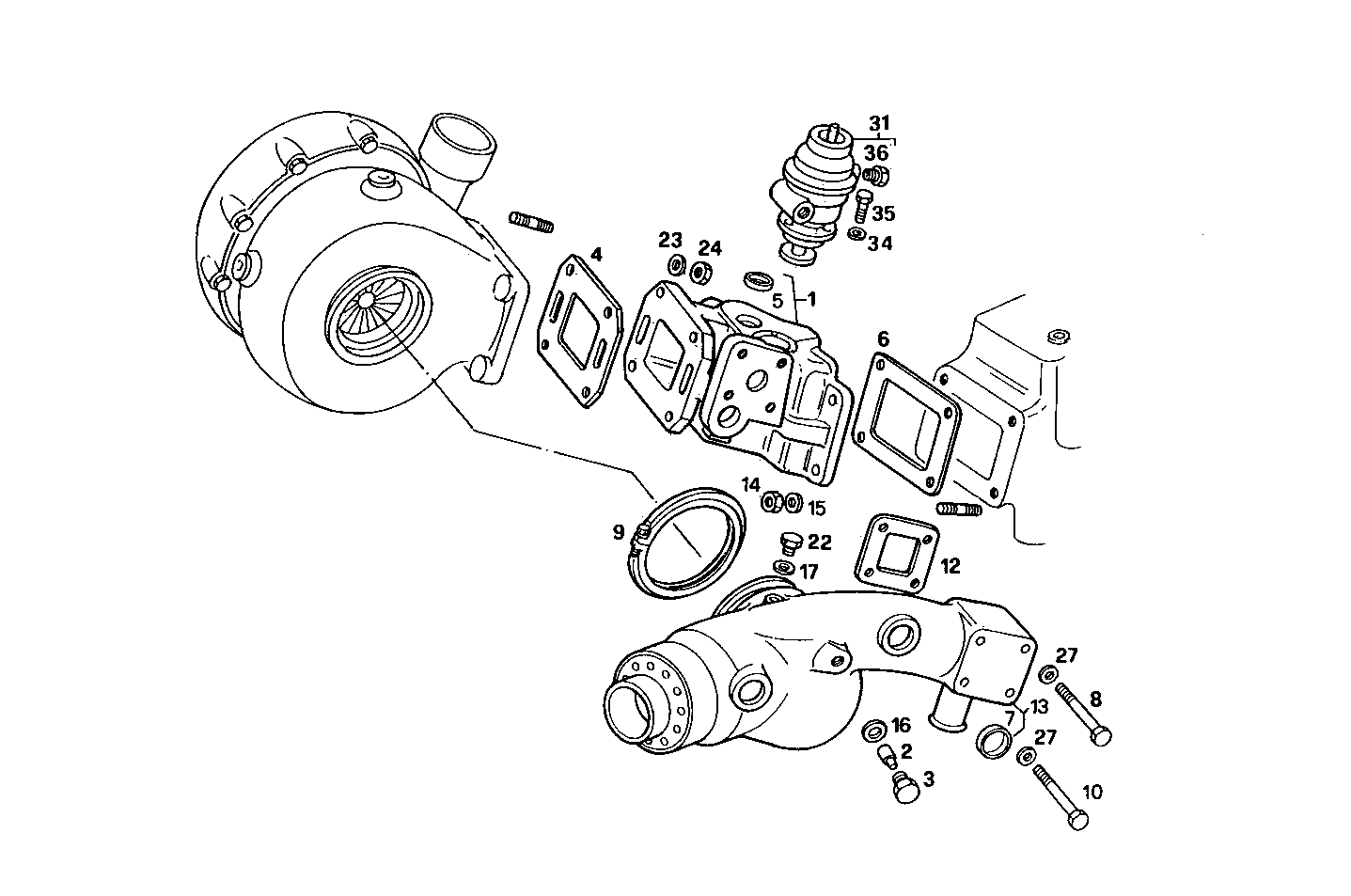 SUPERCHARGING LINES - 8140SRM15.10 8140SRM15 parts diagram