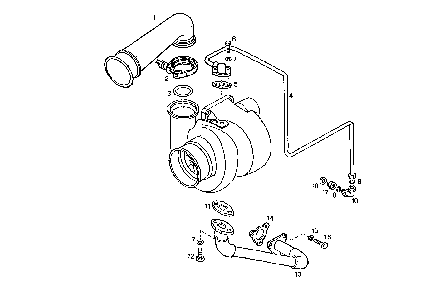 SUPERCHARGING LINES - 8460SRC21.20A002 8460SRC21 parts diagram