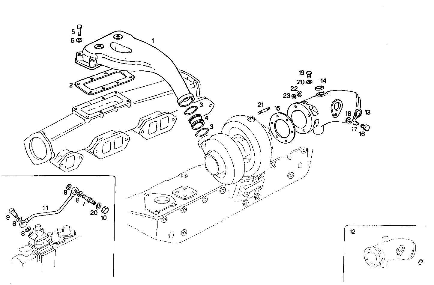 SUPERCHARGING LINES - 8361SRM40.11 8361SRM40 parts diagram