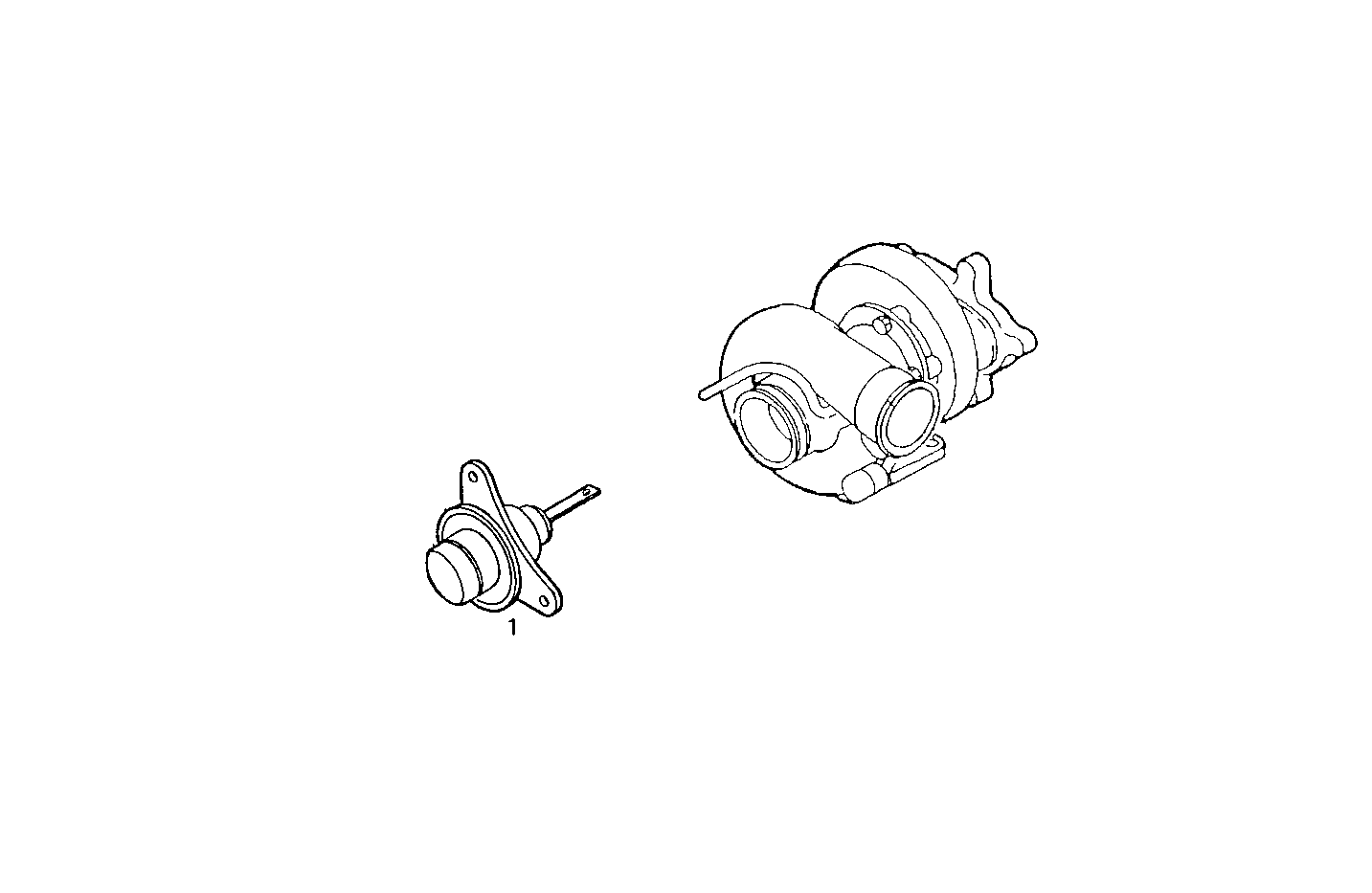 TURBOCHARGER - 8140SC23.00A005 8140SC23 parts diagram