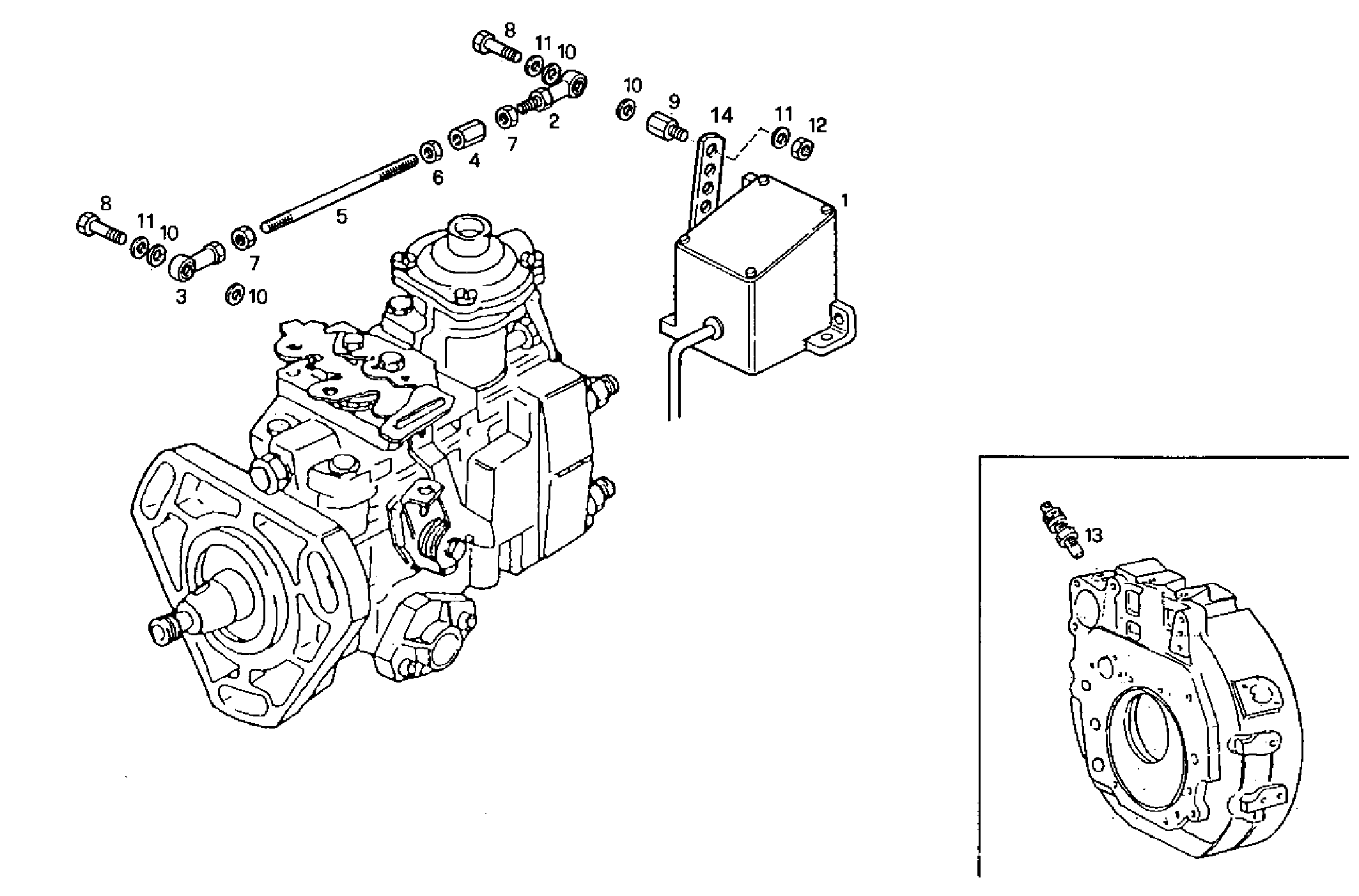 ELECTRONIC SPEED GOVERNOR - 8061Si16.05 8061Si16 parts diagram