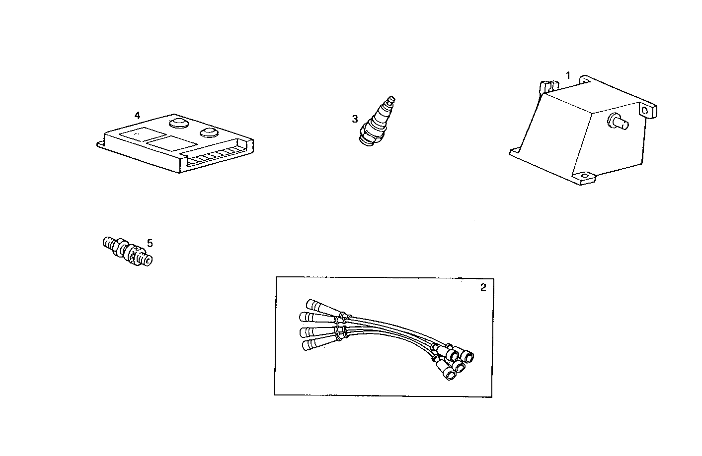 ELECTRONIC SPEED GOVERNOR parts diagram