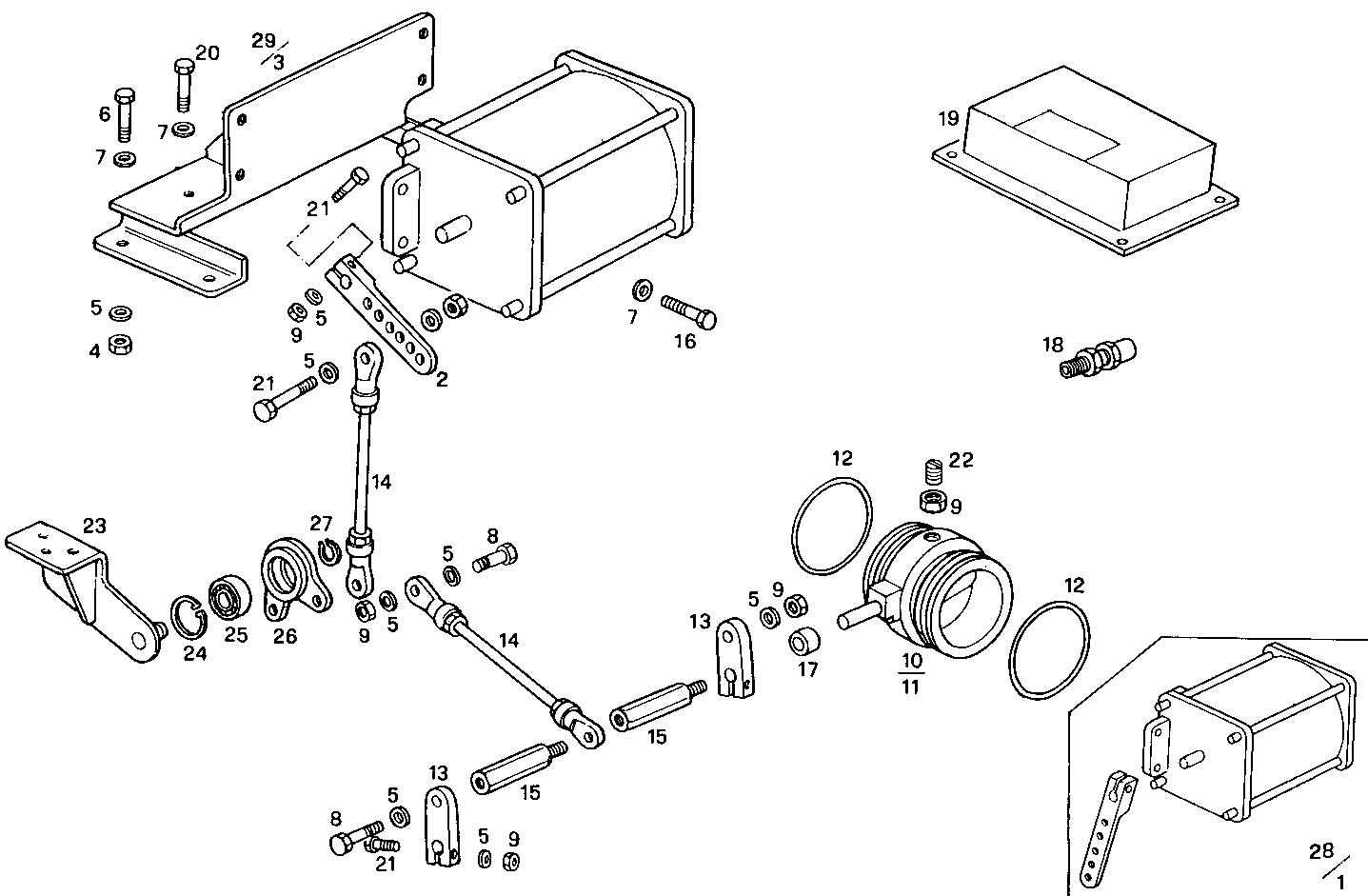 ELECTRONIC SPEED GOVERNOR parts diagram