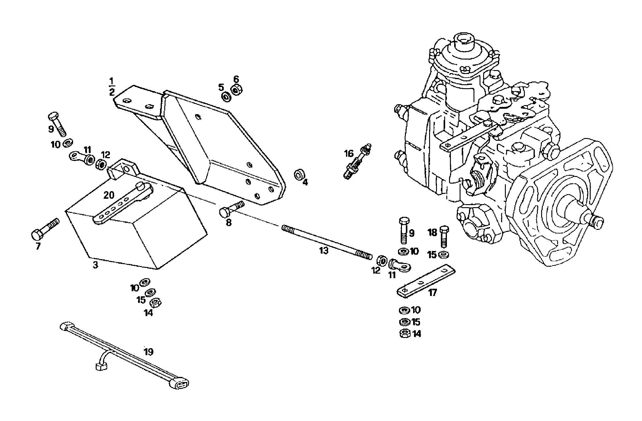 ELECTRONIC SPEED GOVERNOR - 8035U06.05 8035U06 parts diagram