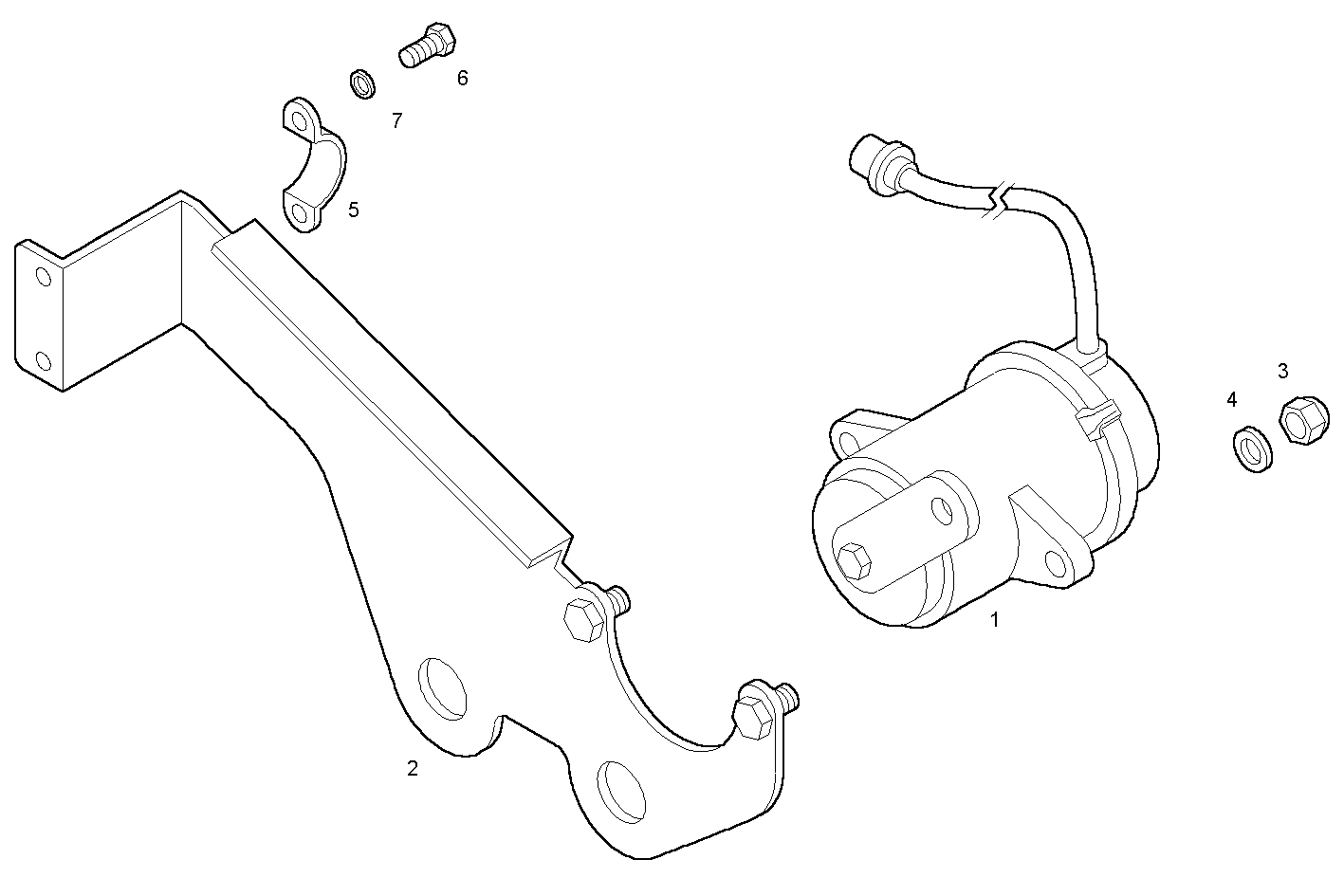 ELECTRONIC ACCELERATOR - C78ENTM50.10 CURSOR 8 parts diagram