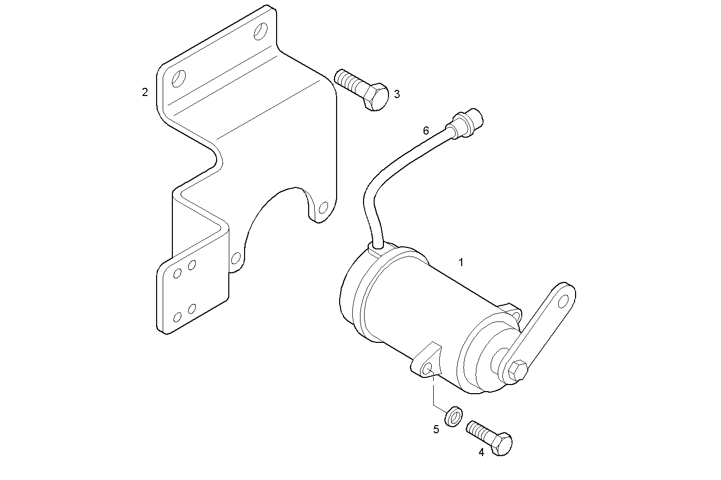 ELECTRONIC ACCELERATOR - N67ENTM45.10 NEF 6 electron. parts diagram