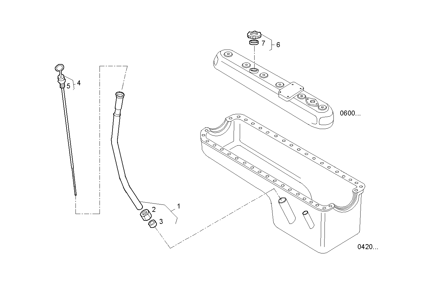 OIL DIPSTICK - 8061Si06.05A552 8061Si06 parts diagram