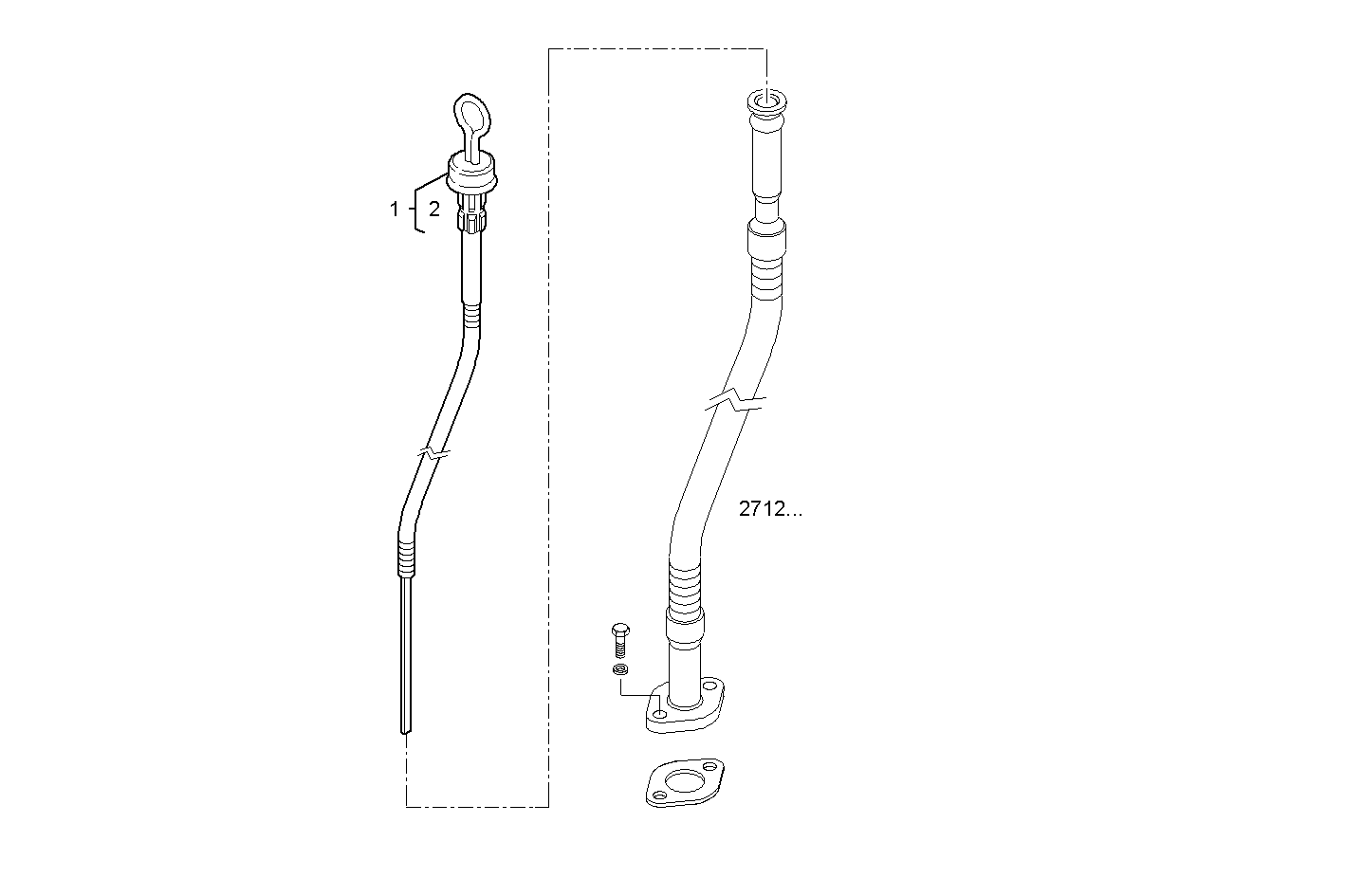 OIL DIPSTICK - C13ENAM19.00 CURSOR 13 parts diagram