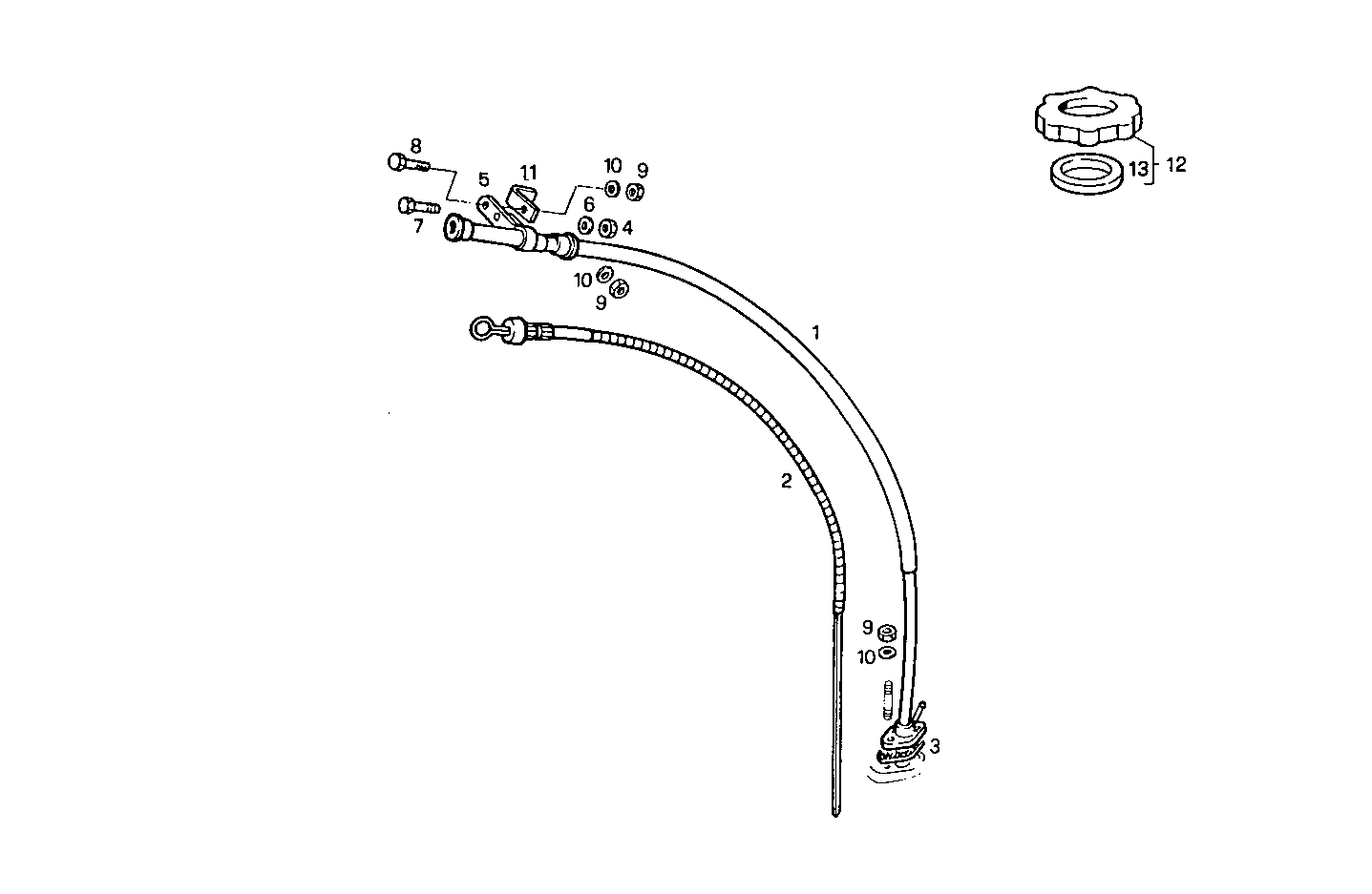 OIL DIPSTICK - 8061SM20.30 8061SM20 parts diagram