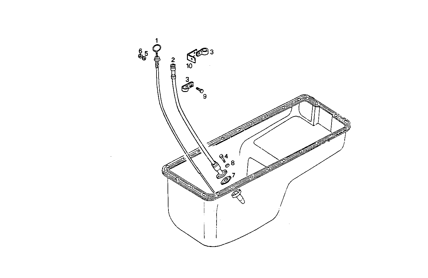 OIL DIPSTICK - PU8281SRI10.00A102 PU8281SRI10 parts diagram