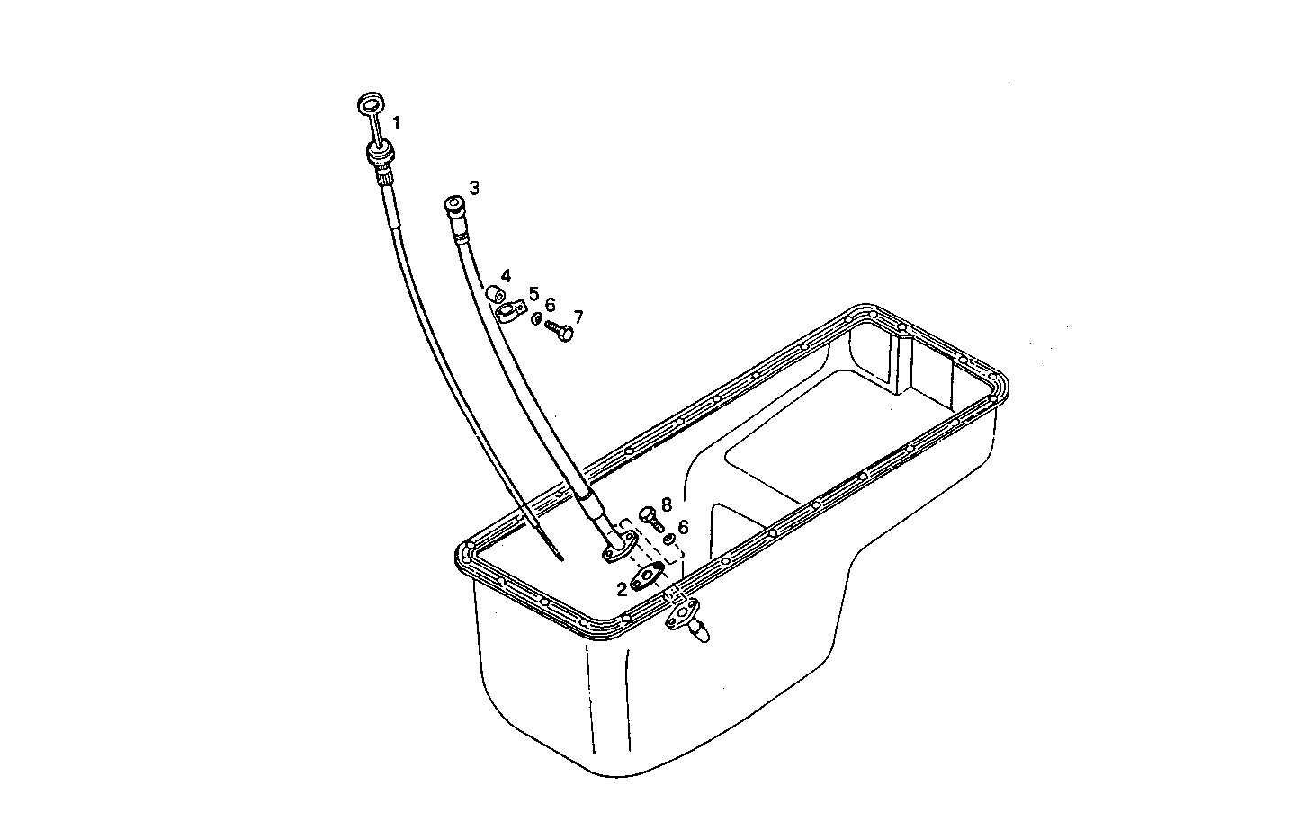 OIL DIPSTICK - 8281Si15.00A580 8281Si15 parts diagram