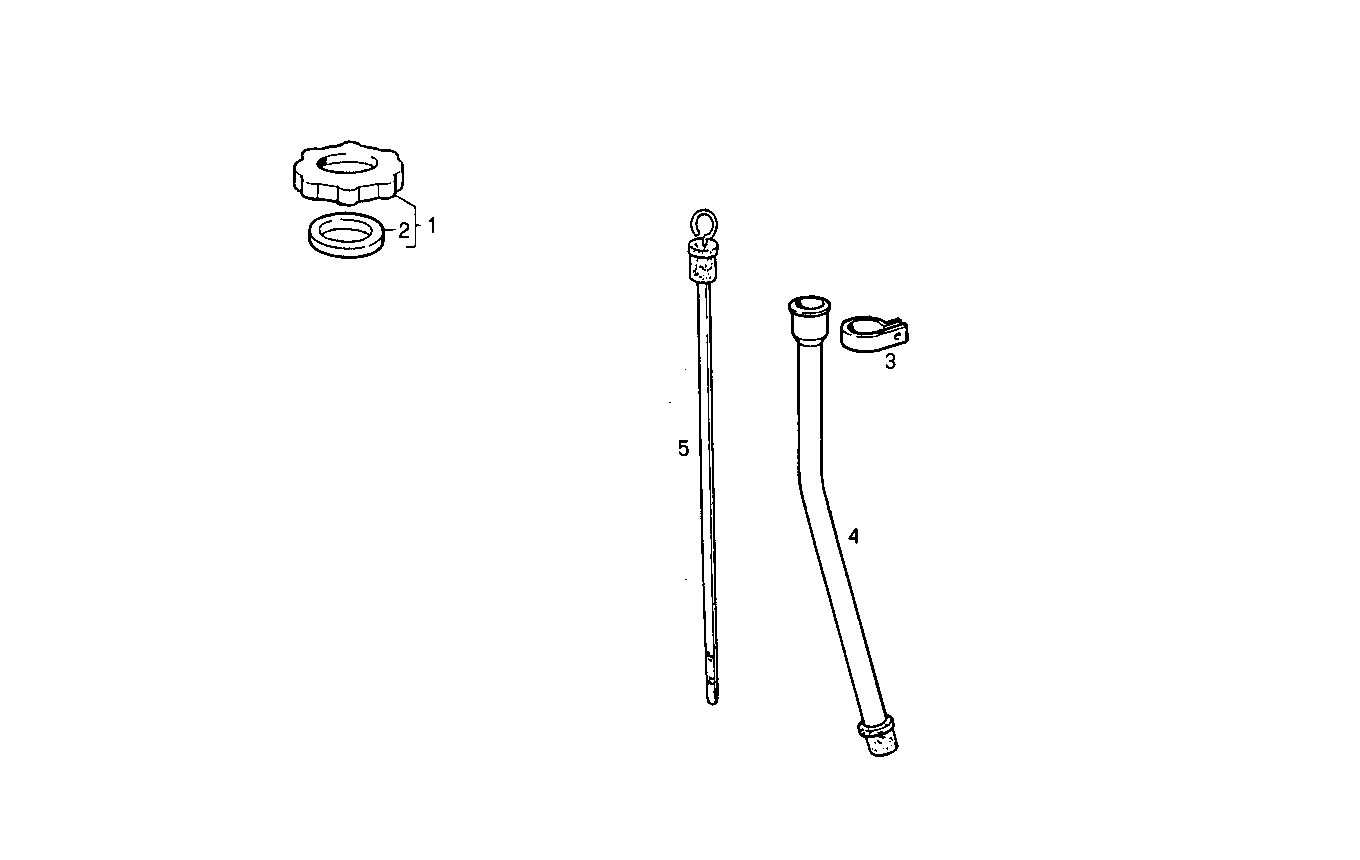 OIL DIPSTICK - 8040SRM16.10 8040SRM16 parts diagram