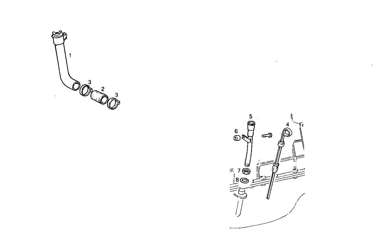 OIL DIPSTICK - 8210Si15.00A550 8210Si15 parts diagram