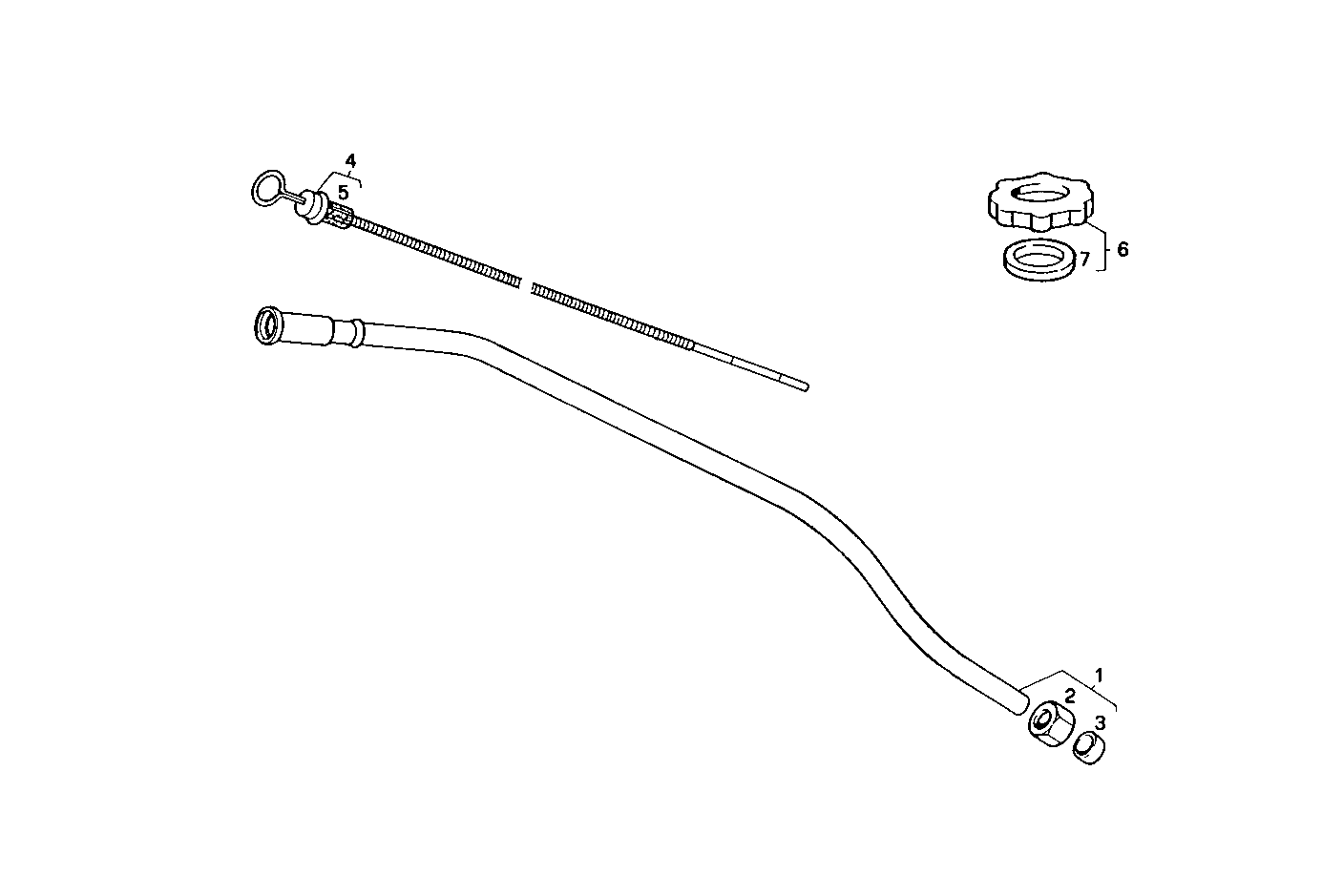 OIL DIPSTICK - 8060SRC20.00 8060SRC20 parts diagram