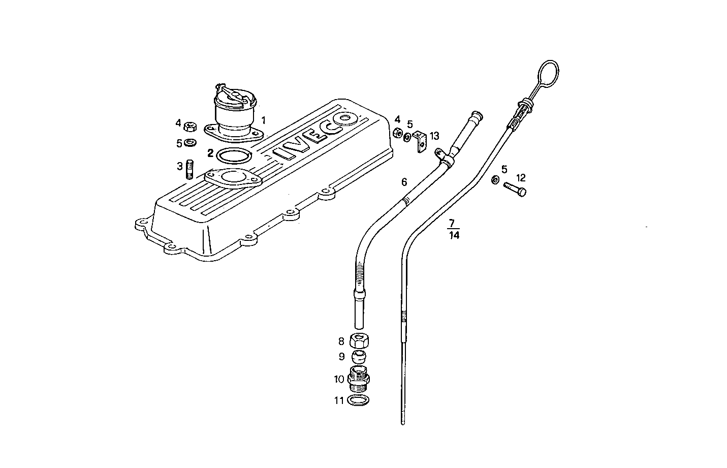 OIL DIPSTICK - 8460SRi10.00 8460SRi10 parts diagram