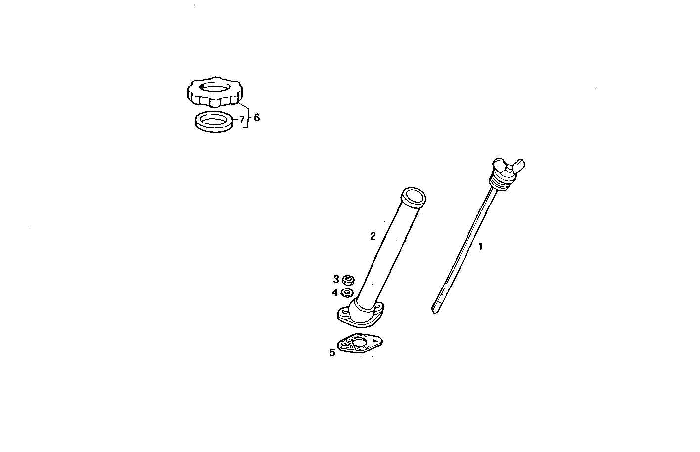 OIL DIPSTICK - 8061C05.01 8061C05 parts diagram