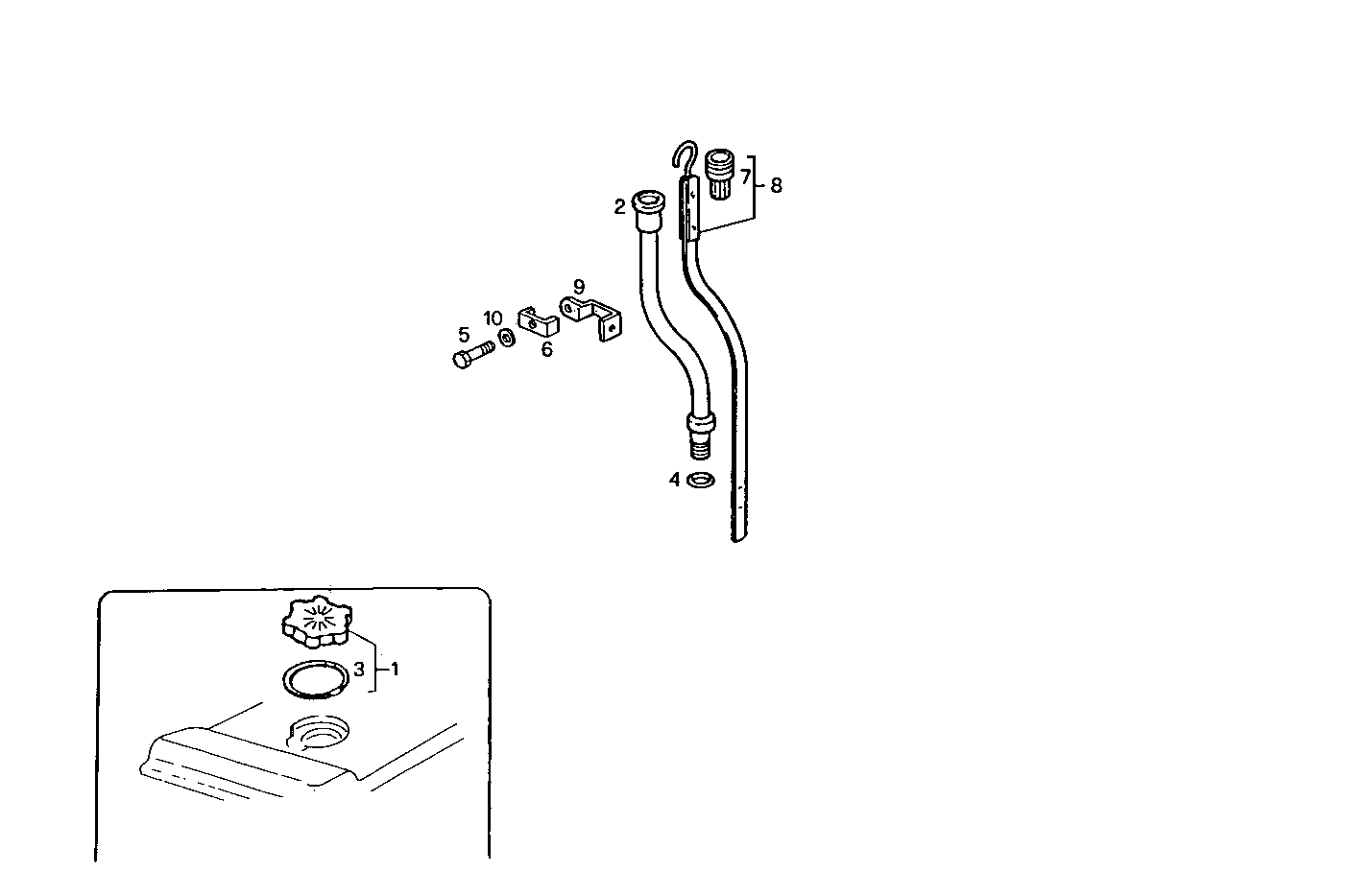 OIL DIPSTICK - 8141Si27.02 8141Si27 parts diagram