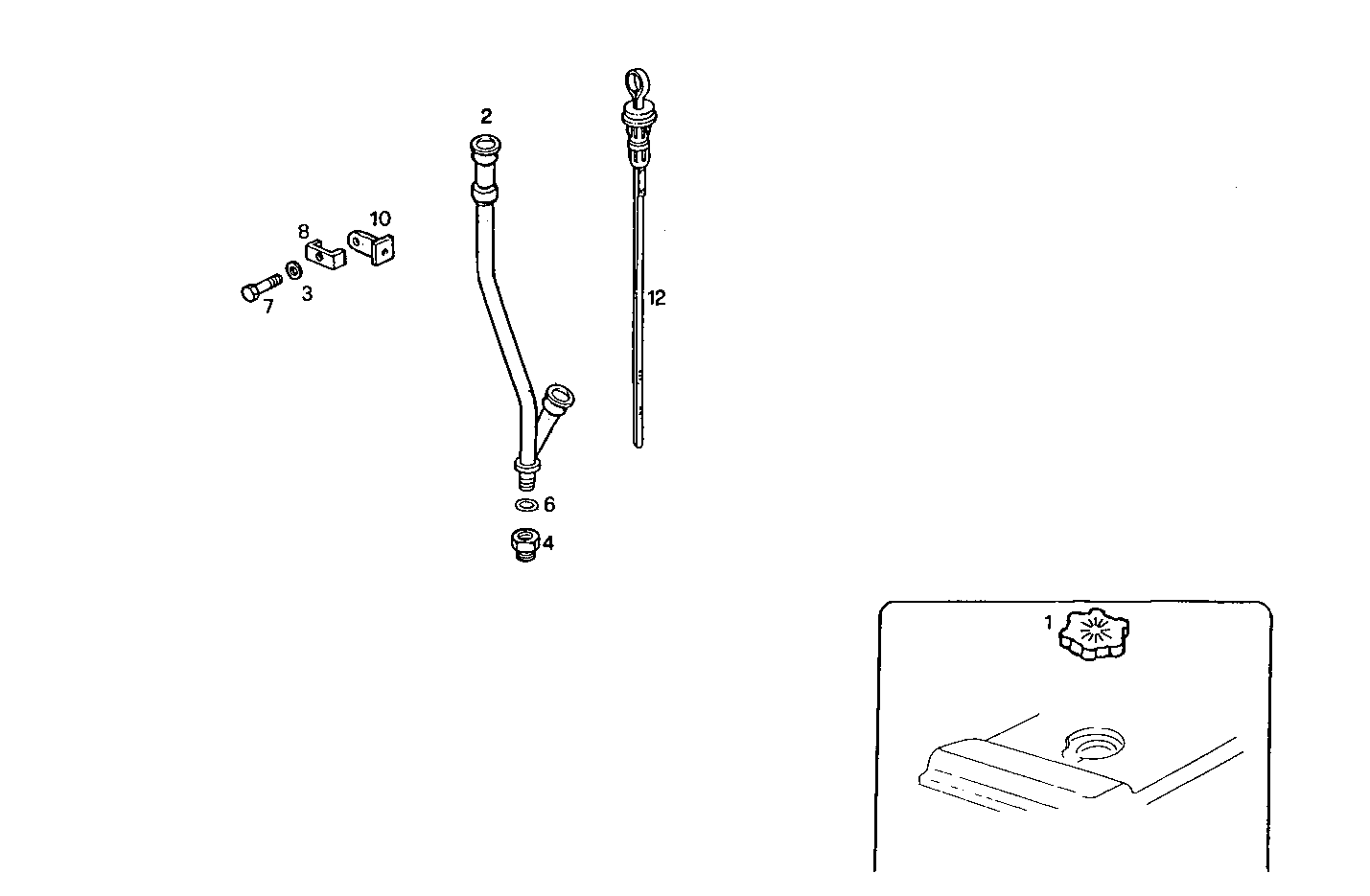 OIL DIPSTICK - 8141i67.02A010 8141i67 parts diagram