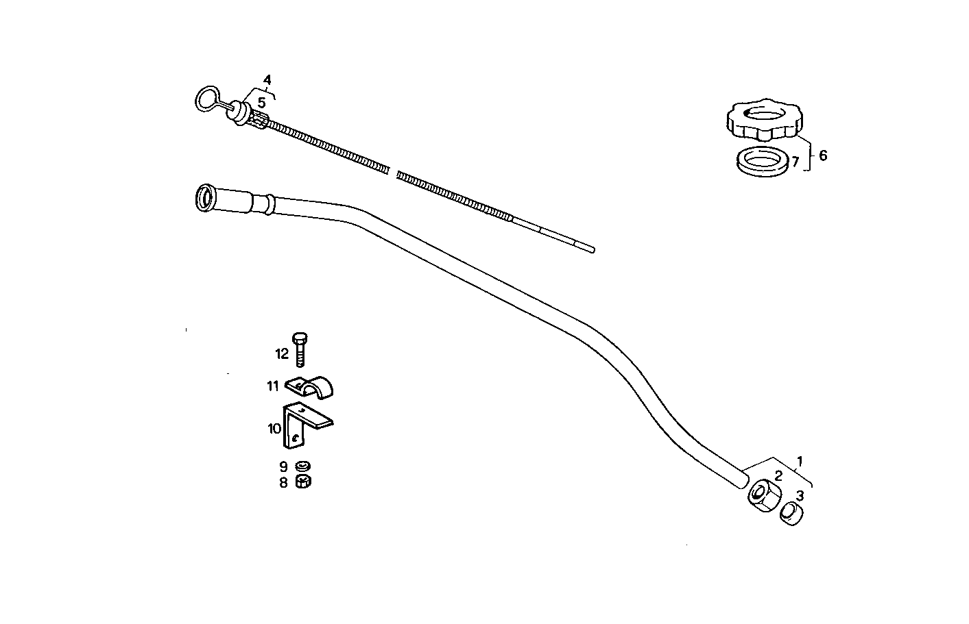 OIL DIPSTICK - 8060SRC21.20 8060SRC21 parts diagram