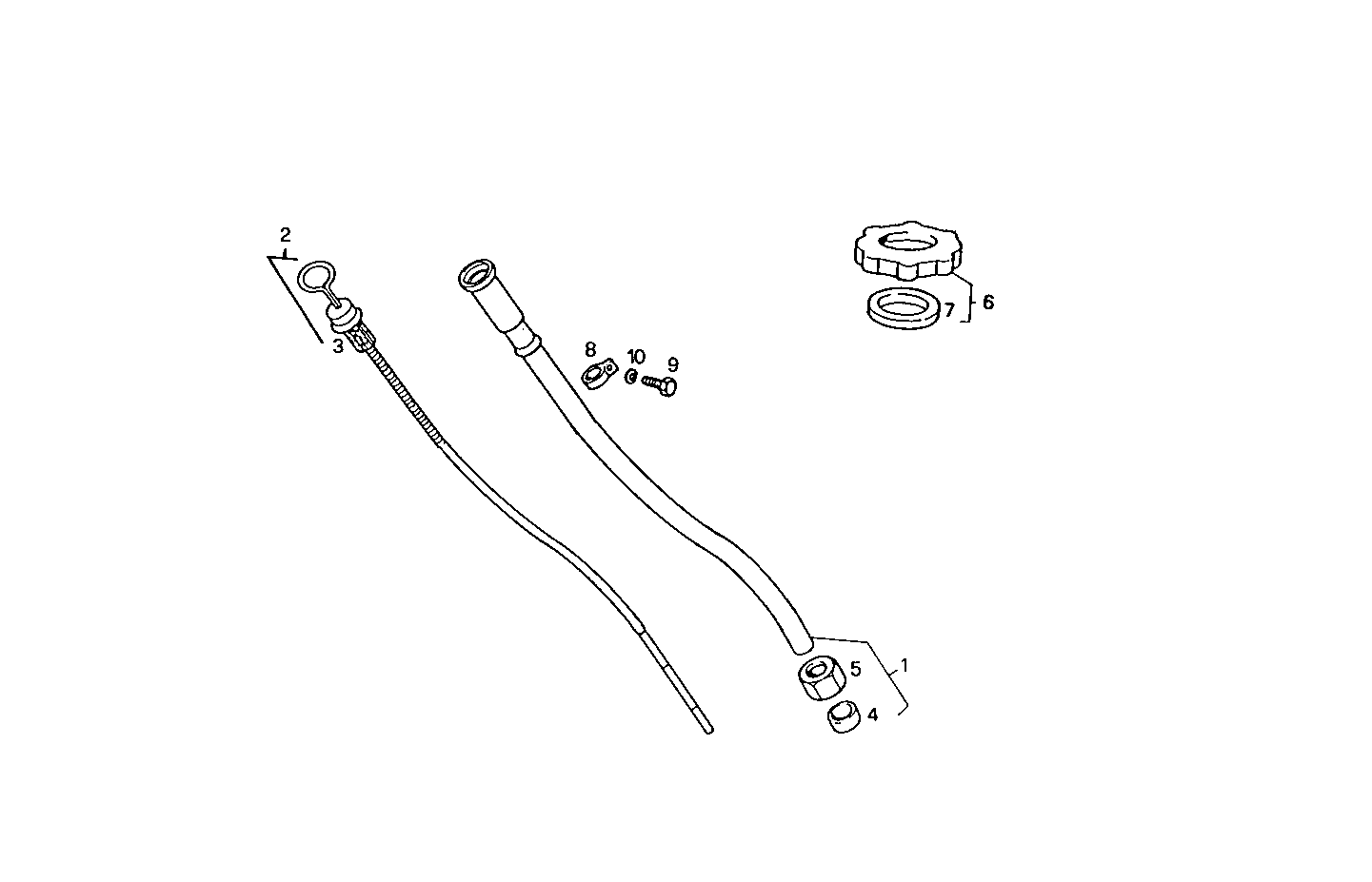 OIL DIPSTICK - 8360SRC21.00 8360SRC21 parts diagram