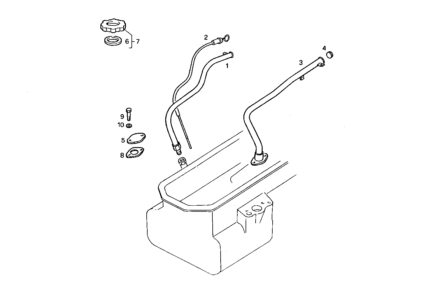 OIL DIPSTICK - 8360SRC20.00 8360SRC20 parts diagram
