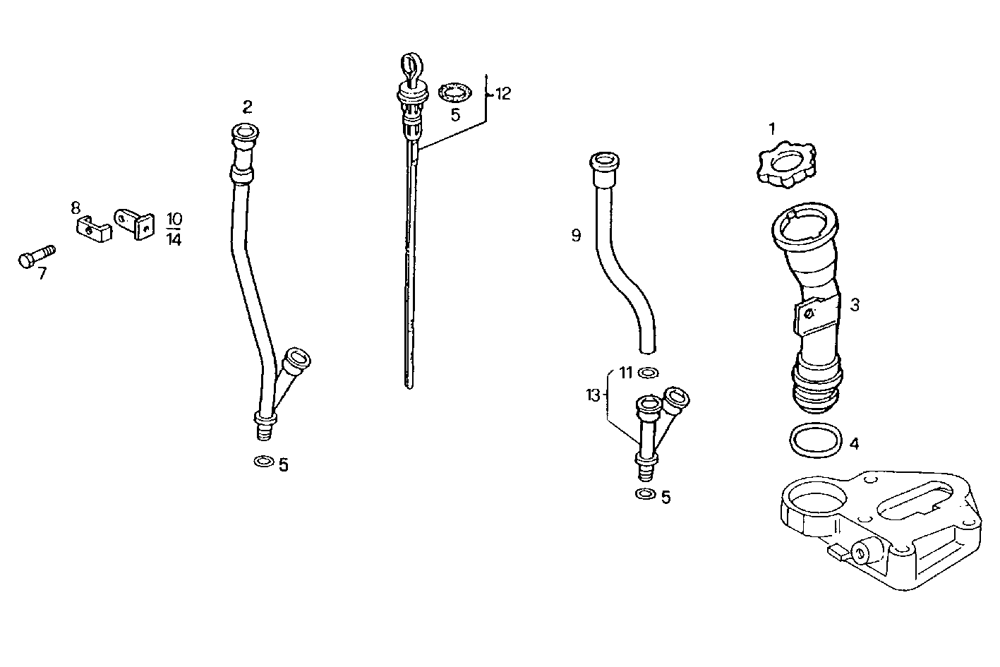 OIL DIPSTICK - 8140C00.00A005 8140C00 parts diagram