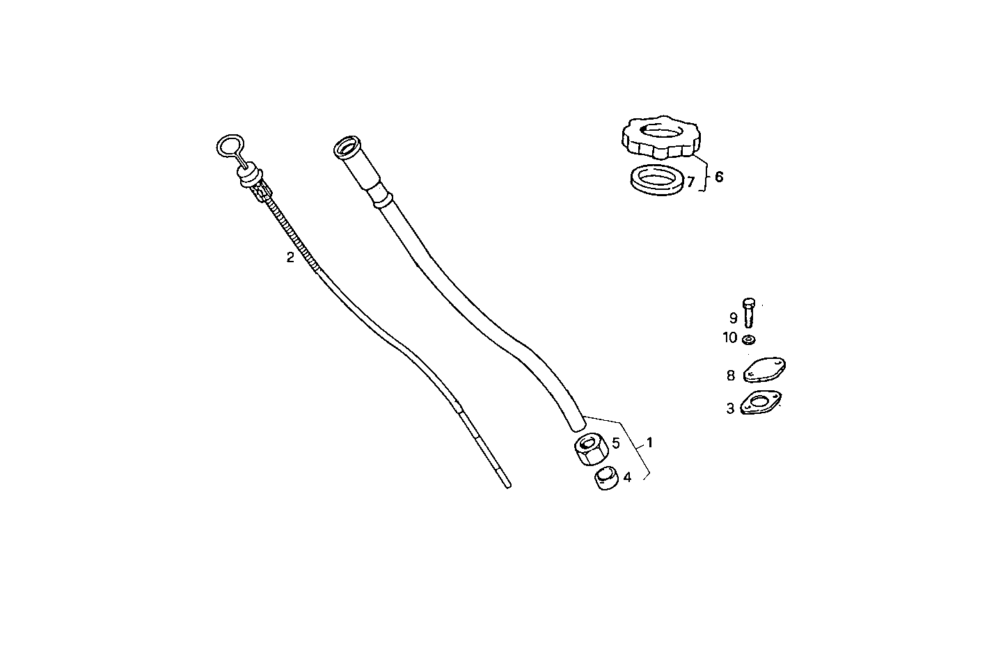 OIL DIPSTICK - 8360SRC46.10A007 8360SRC46 parts diagram