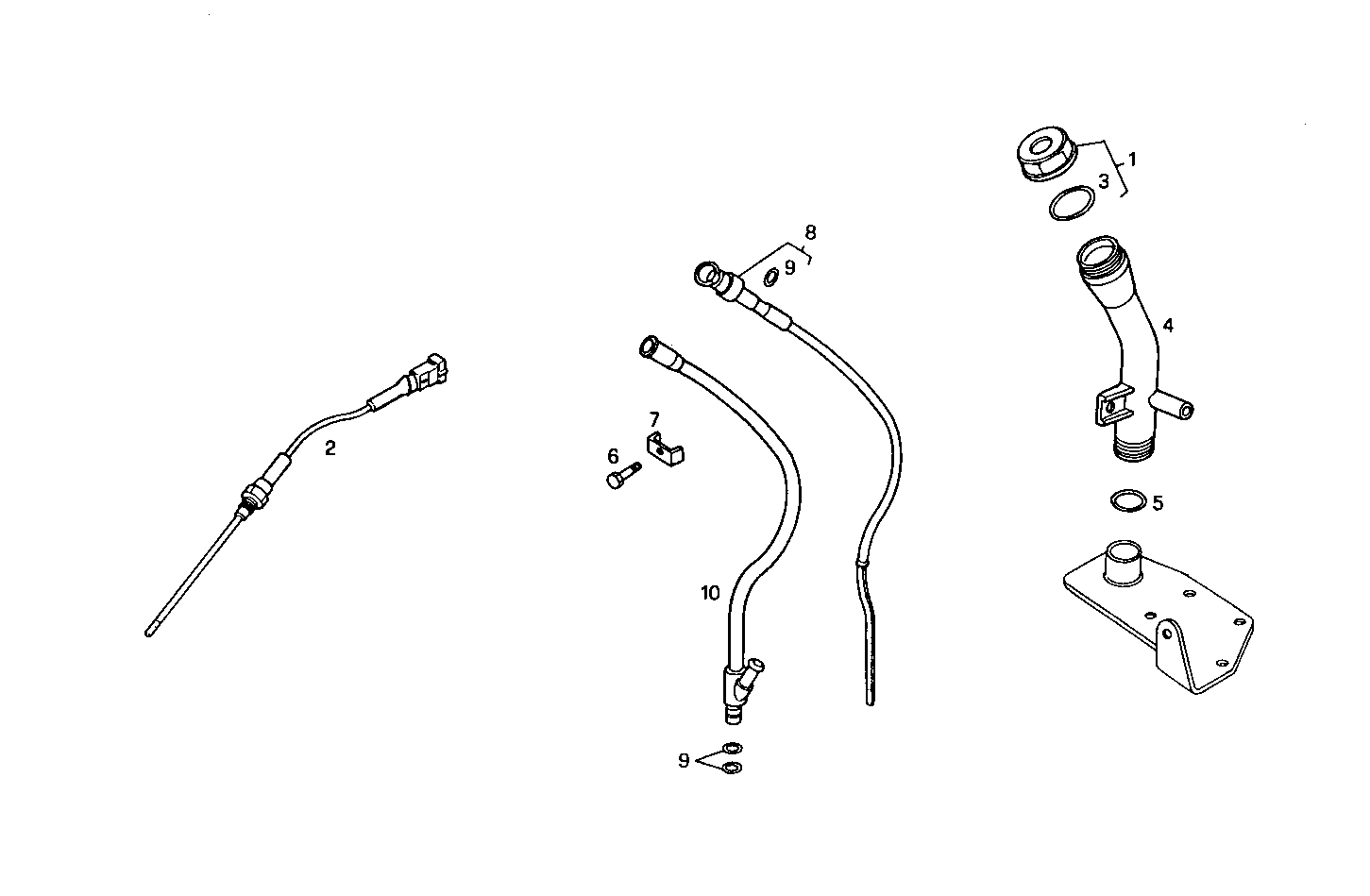 OIL DIPSTICK - 8140SRC21.00 8140SRC21 parts diagram