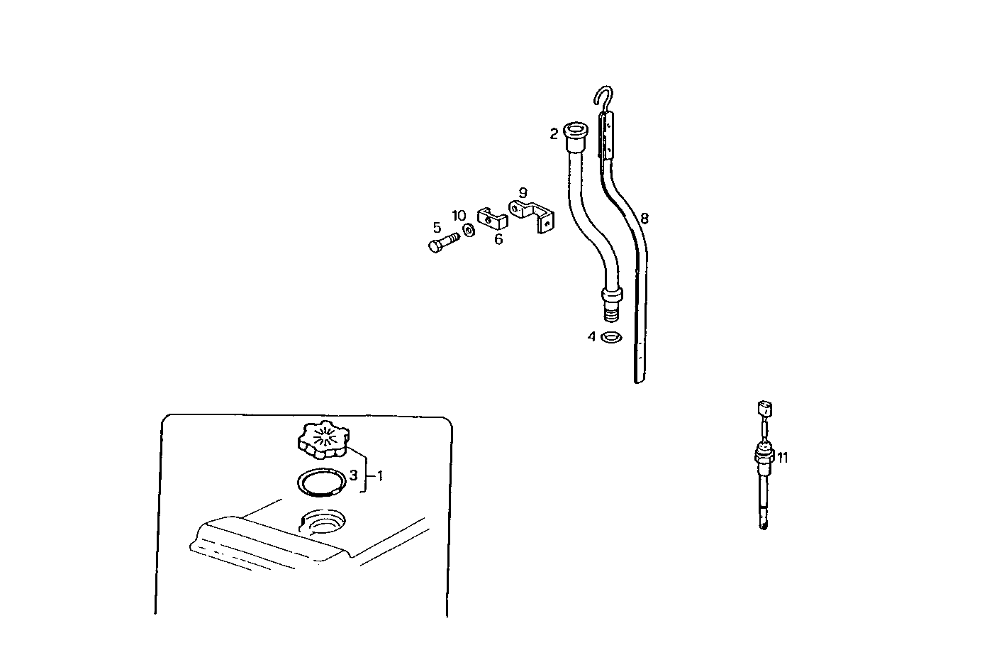 OIL DIPSTICK - 8140SE00.00A016 8140SE00 parts diagram