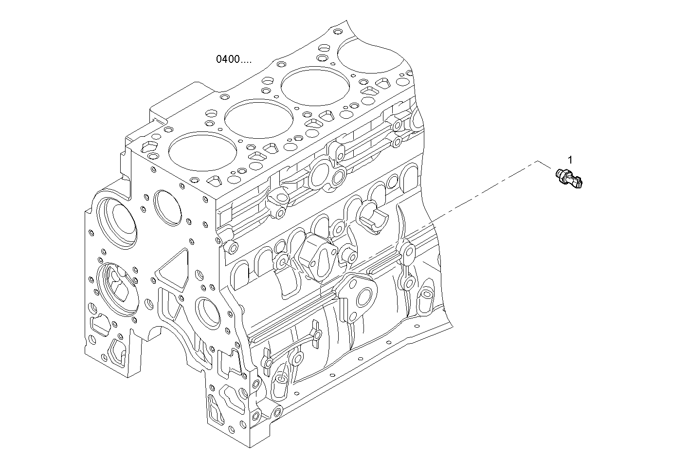 OIL GAUGE - NEF45AM1-5.A002 NEF 4 mechanic. parts diagram