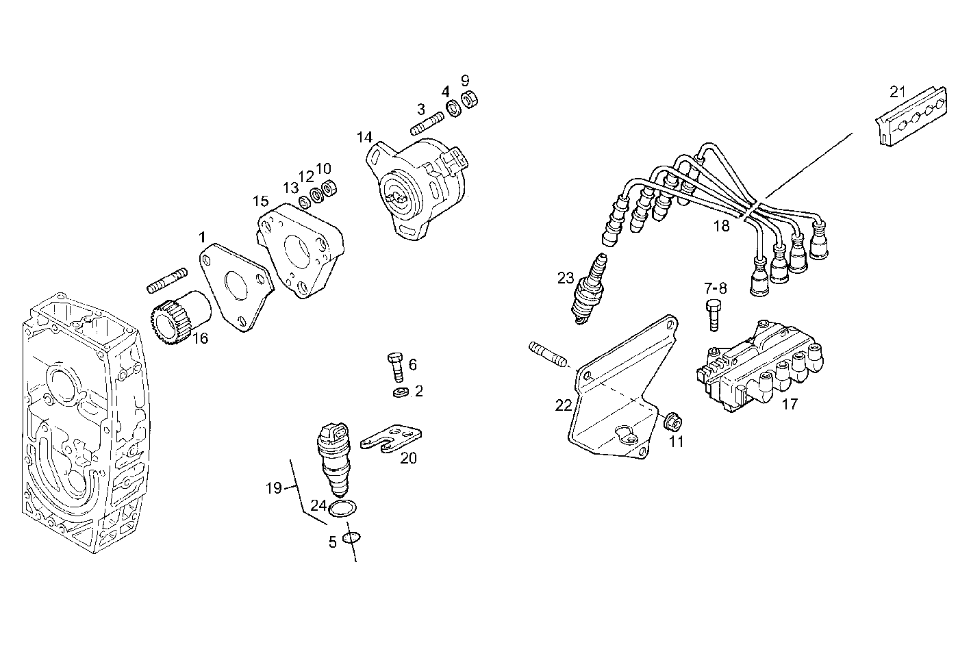 IGNITION CONTROL - SPARK PLUGS parts diagram