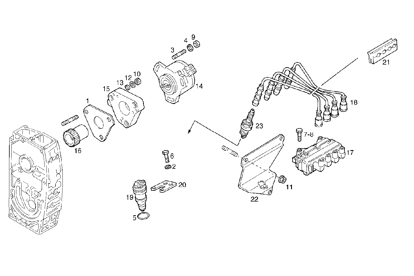 IGNITION CONTROL - SPARK PLUGS parts diagram