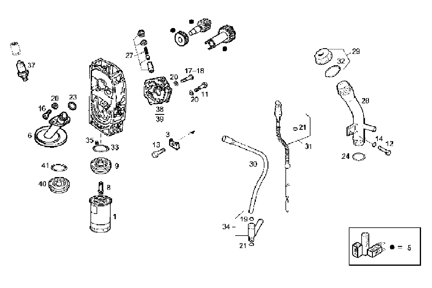 OIL PUMP parts diagram