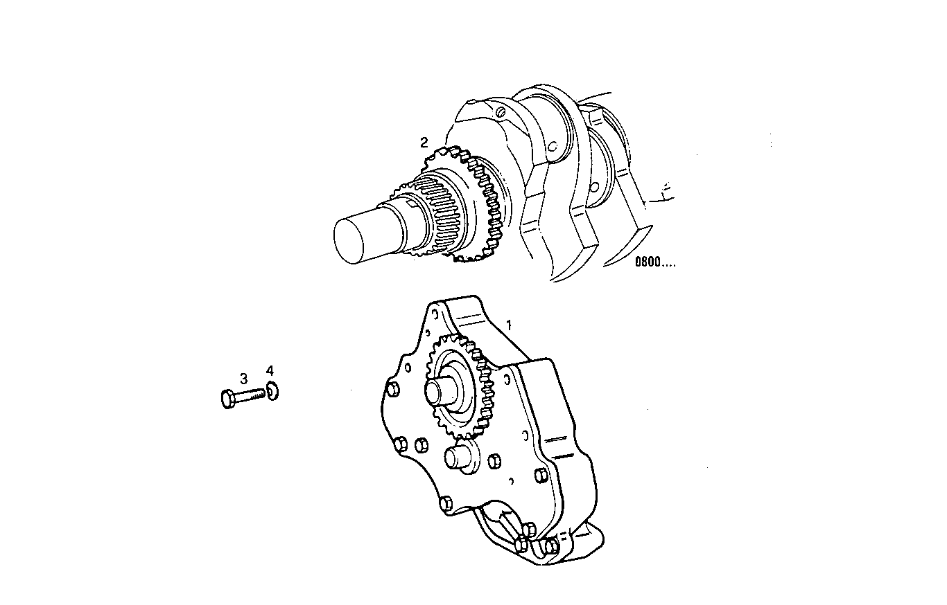 OIL PUMP - 8361SRi11.05 8361SRi11 parts diagram