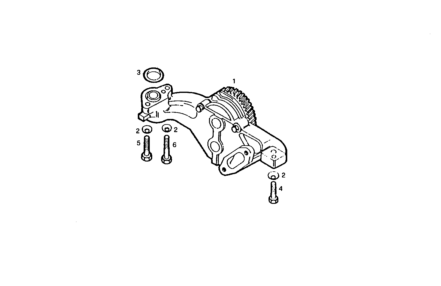 OIL PUMP - 8280SRC21.10 8280SRC21 parts diagram