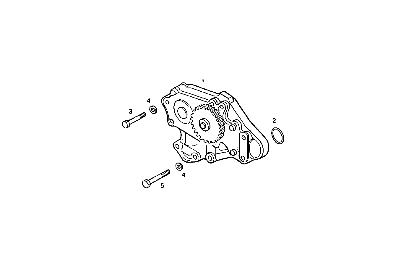 OIL PUMP - 8460SRC20.10 8460SRC20 parts diagram
