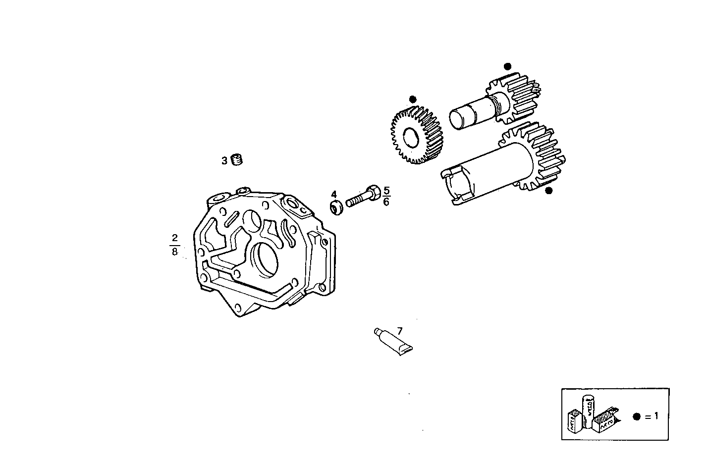 OIL PUMP - 8141Si27.02 8141Si27 parts diagram