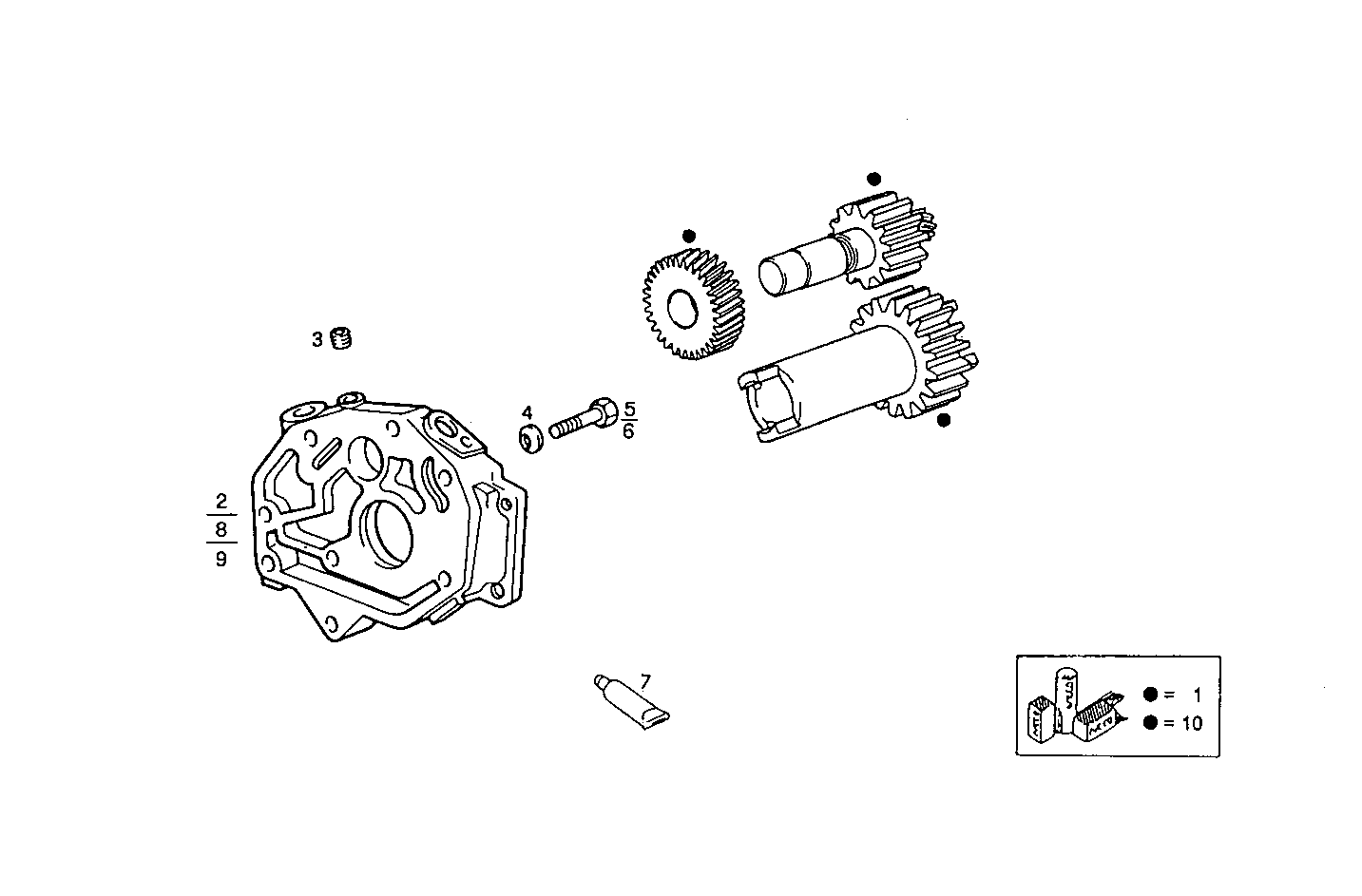 OIL PUMP - 8141i07.00 8141i07 parts diagram