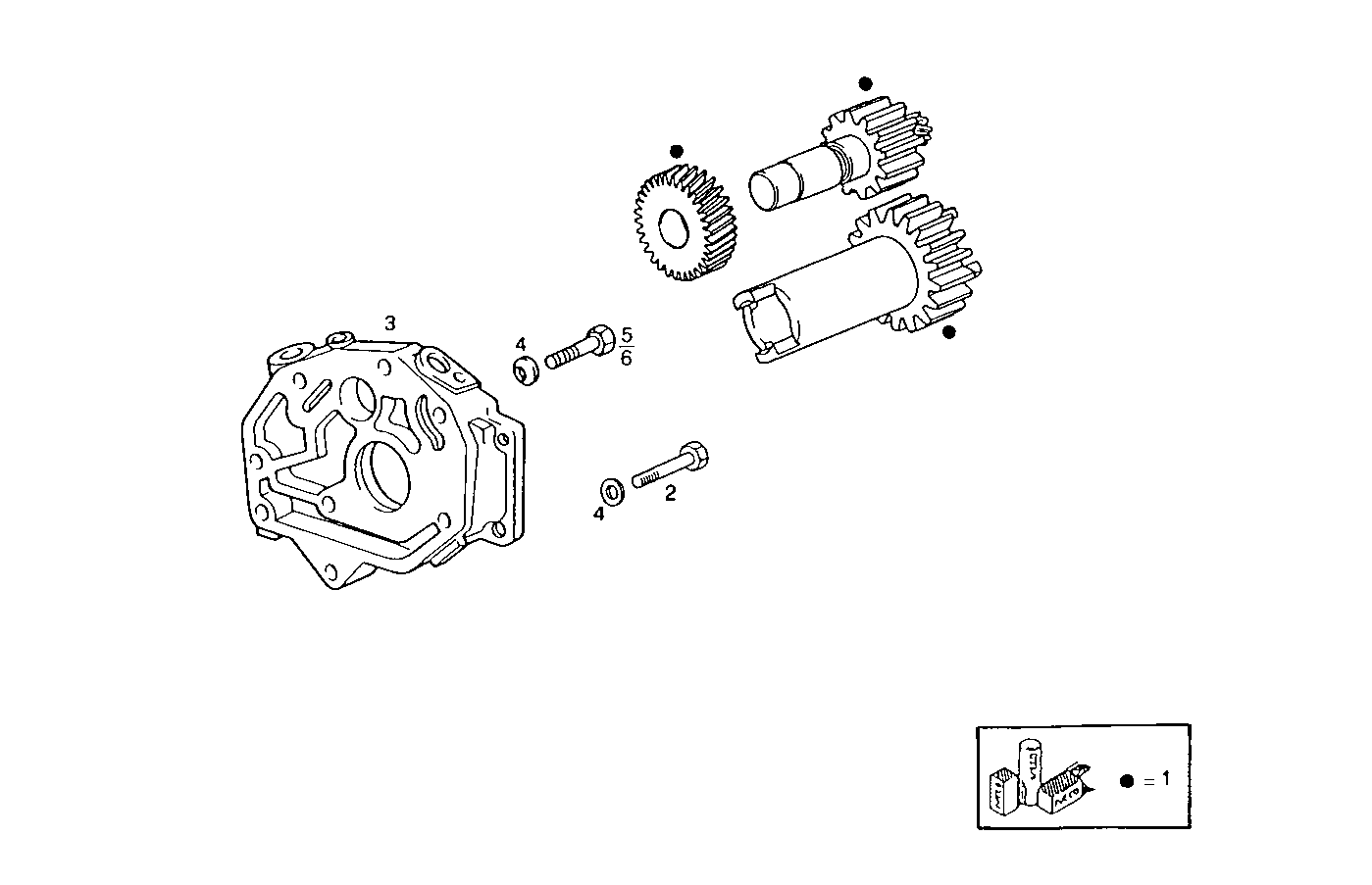 OIL PUMP - 8140.43.3931 8140.43 parts diagram