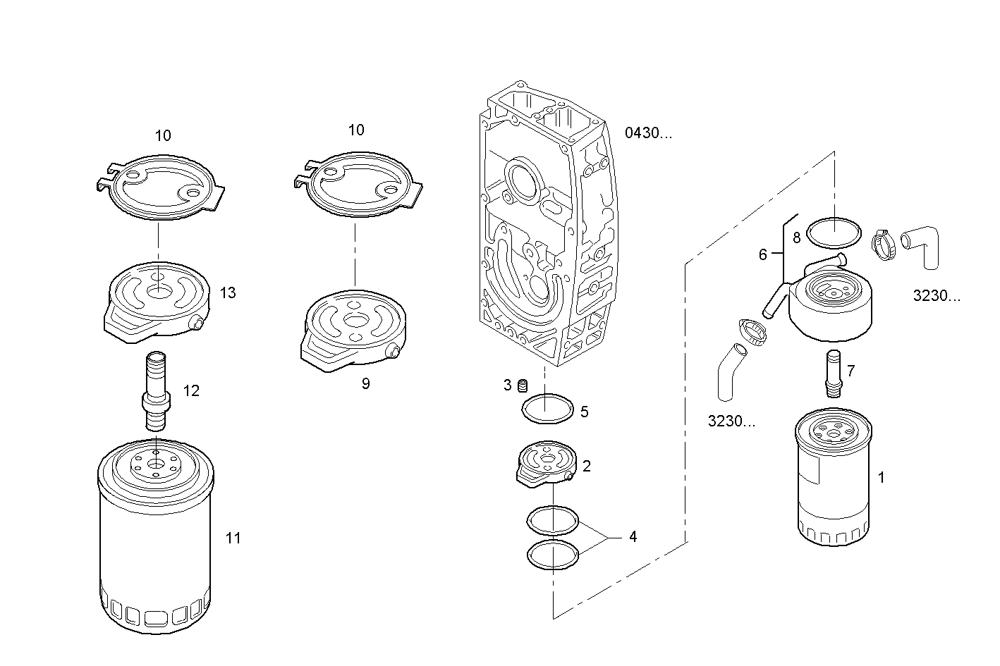 LUBE OIL LINES - 8140SRC31.35L002- 1D 8140SRC31 parts diagram