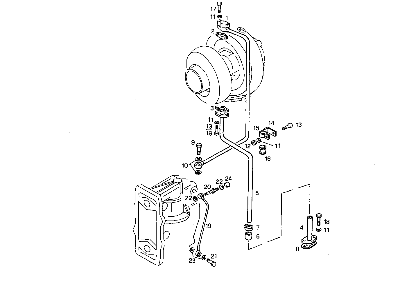 LUBE OIL LINES - 8361SM21.00 8361SM21 parts diagram